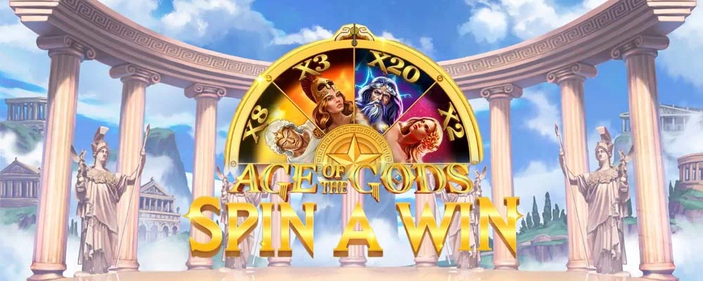 Age of the Gods: Spin A Win - Playtech Jackpot Slot