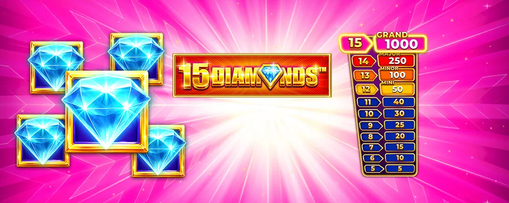 15 Diamonds Free Slot