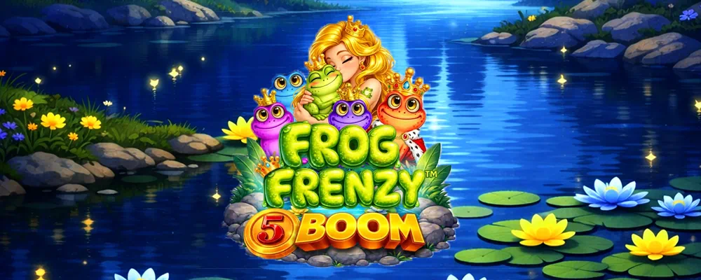 5 Boom: Frog Frenzy Free Slot