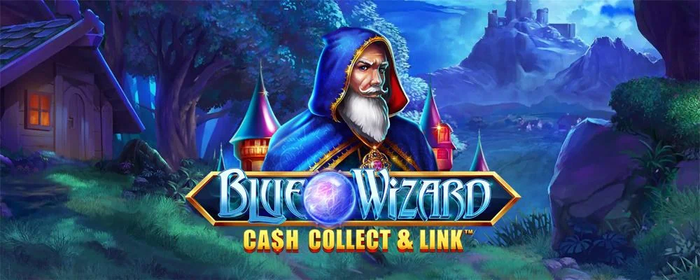 Blue Wizard: Cash Collect & Link Free Slot