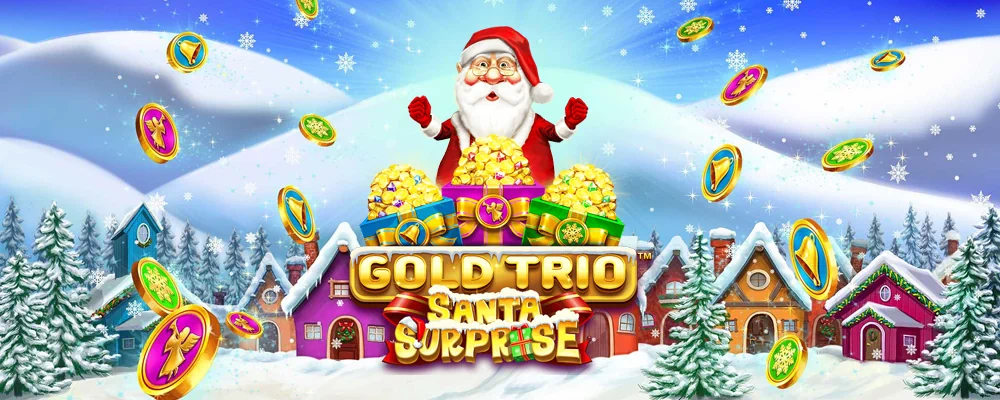 Gold Trio: Santa Surprise Free Slot