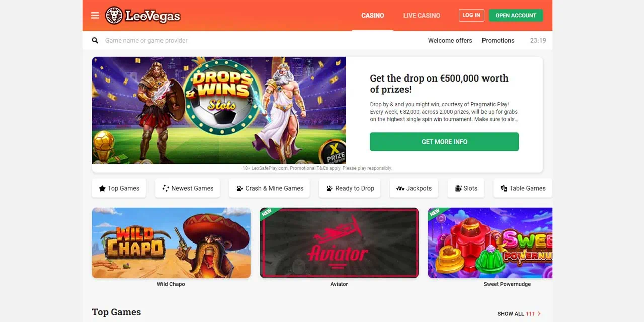LeoVegas Casino